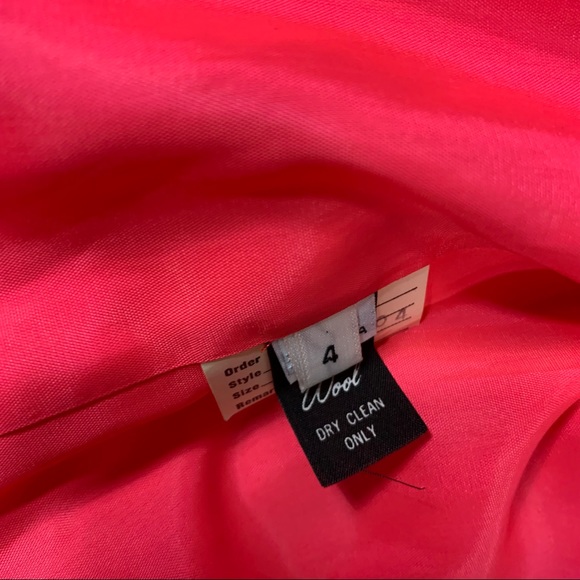 Vintage David Hayes 100% Wool Coat - Picture 9 of 9